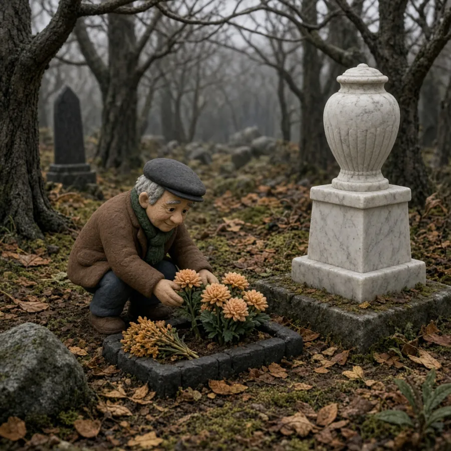 Seizoensbeplanting in grafplantbakken